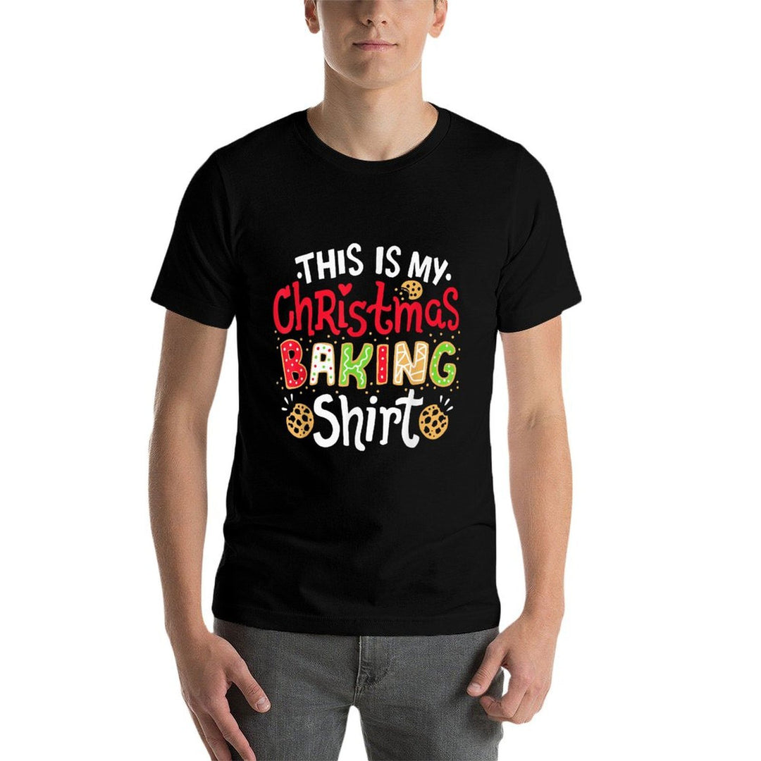 Christmas Baking  Fade-proof Color T-Shirt