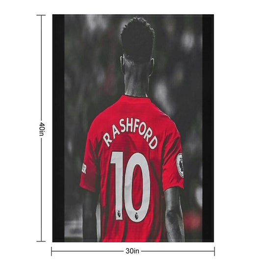Marcus Rashford Anti-pilling Throw Blanket