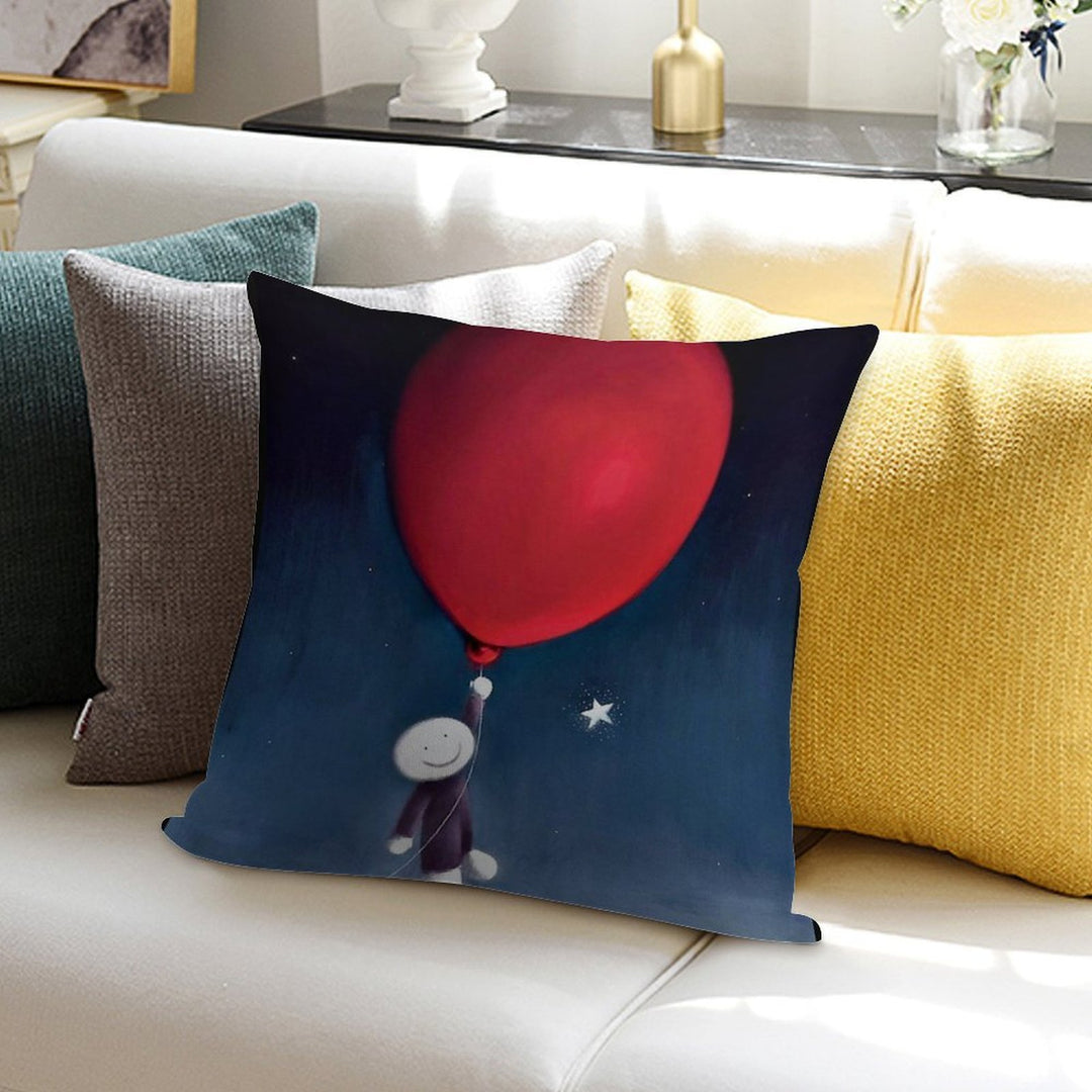 Doug Hyde Soft Luxury Feel Throw Pillow