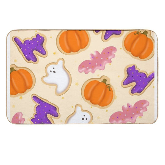 Halloween Cookies (Pink)  High-Traffic Bath Mat