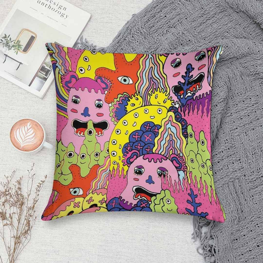 The Dress Code Is Black & White Soft Warmth Comfort Throw Pillow