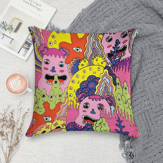 The Dress Code Is Black & White Soft Warmth Comfort Throw Pillow