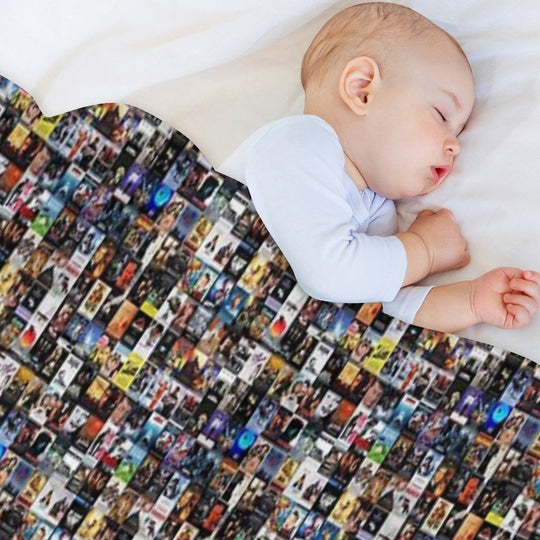 Mixed Movie Montage Comfort Throw Blanket