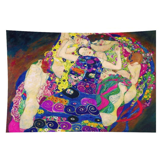 Gustav Klimt Die Jungfrauen (The Virgins) Tapestry