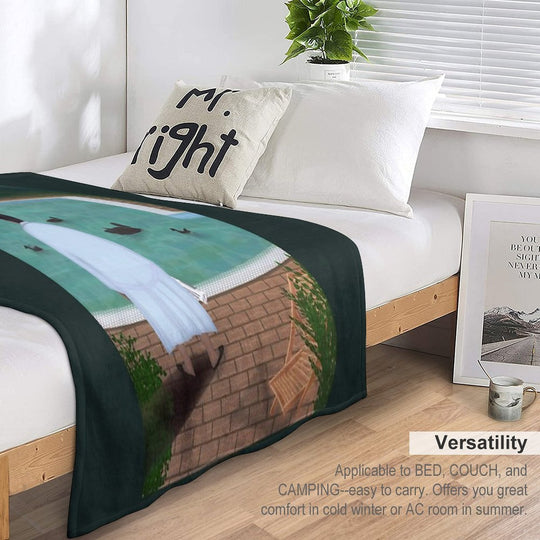 Him, with Those Ducks... Multi-functional Throw Blanket