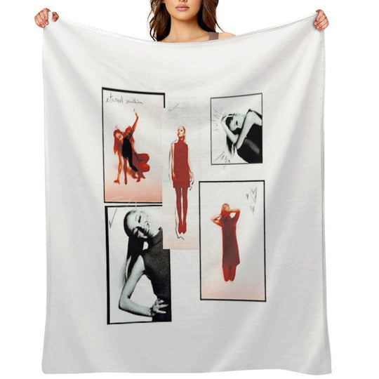 Eternal Sunshine Art Board Sustainable Throw Blanket