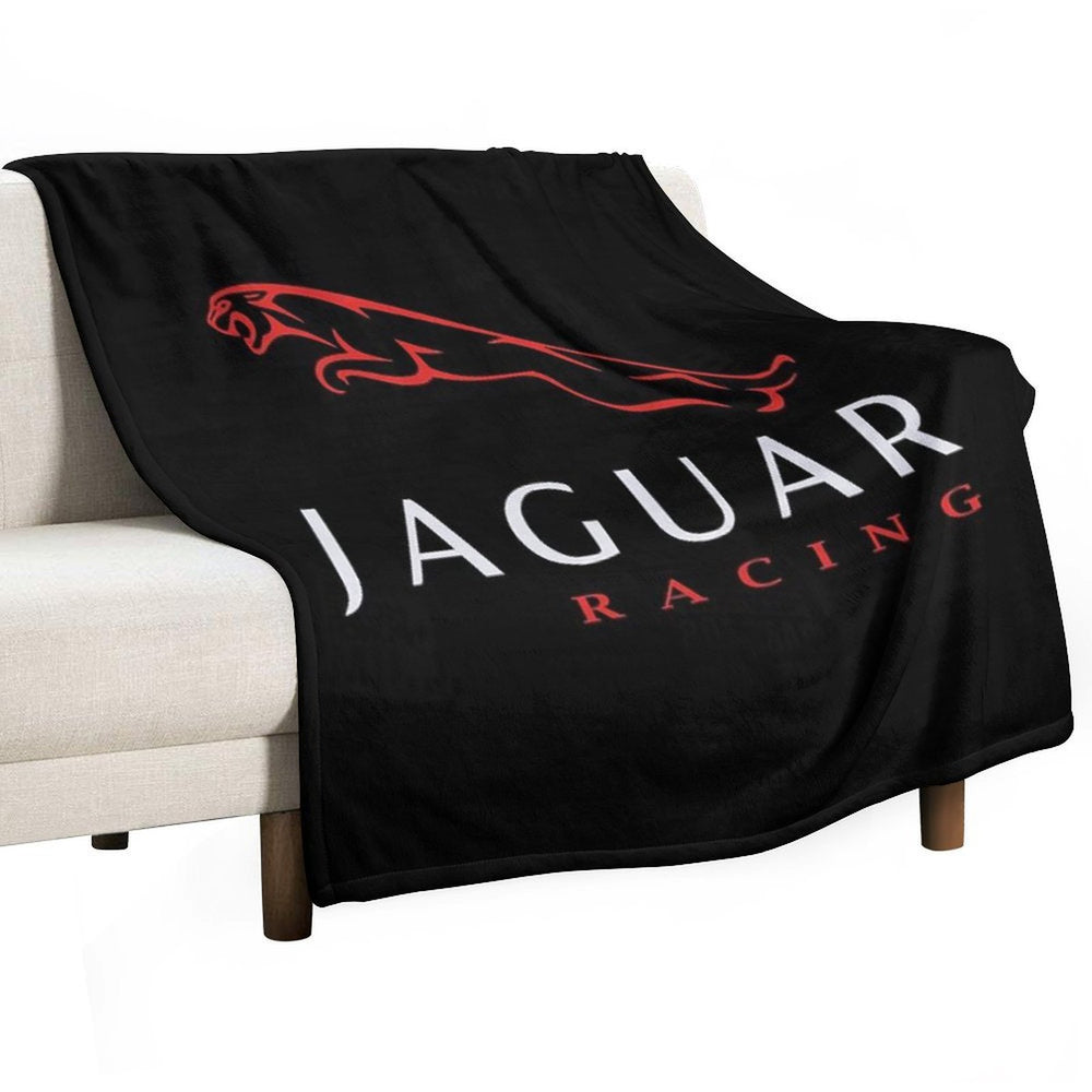 Serene Jaguar Cars Land Rover Logo BMeadows Compact Throw Blanket