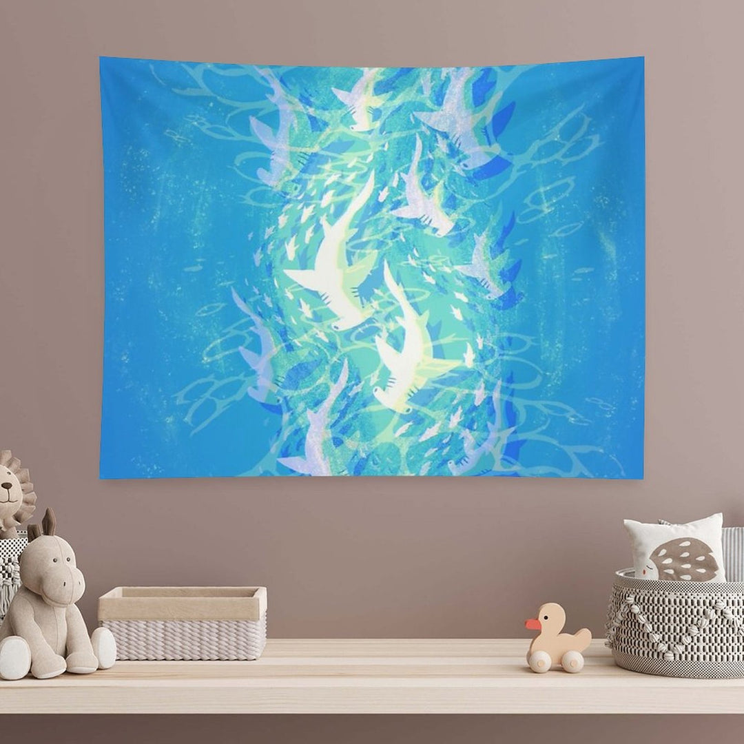 Hammerhead Migration Tapestry