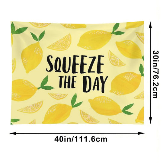 Squeeze The Day Tapestry