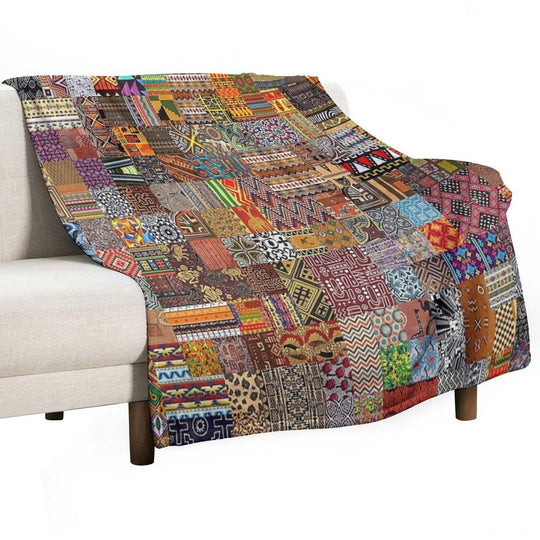 Ethnic Patterns Compact Throw Blanket