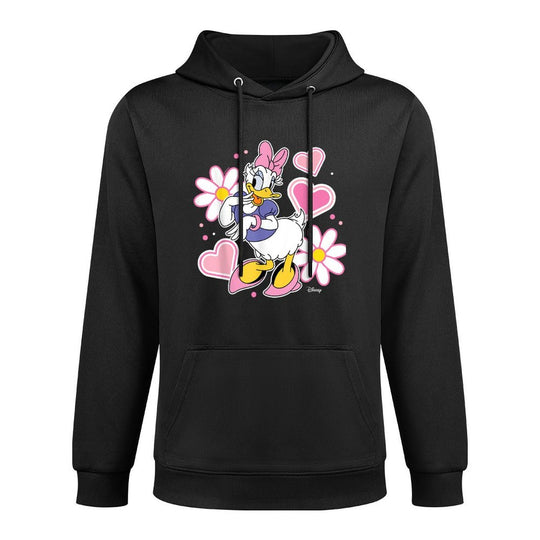 Daisy Duck - Hearts And Flowers Customizable Surface Hoodie