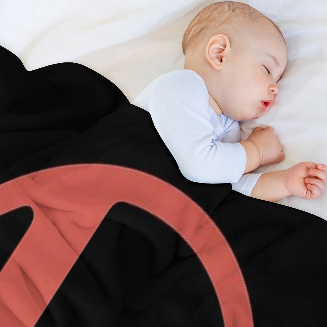 Circle Icon Logo Compact Throw Blanket