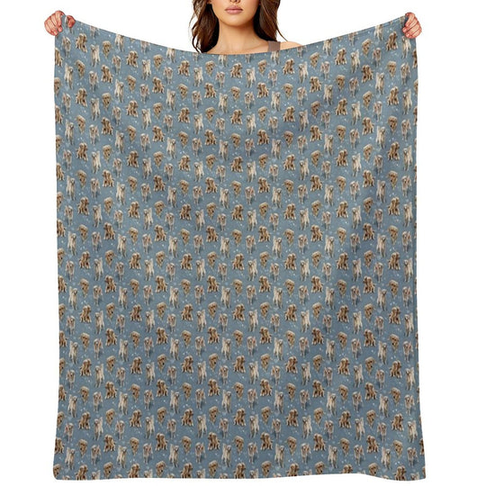 The Golden Retriever Comfort Throw Blanket