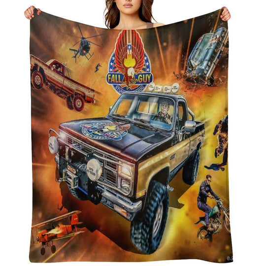 The Fall Guy Premium Throw Blanket