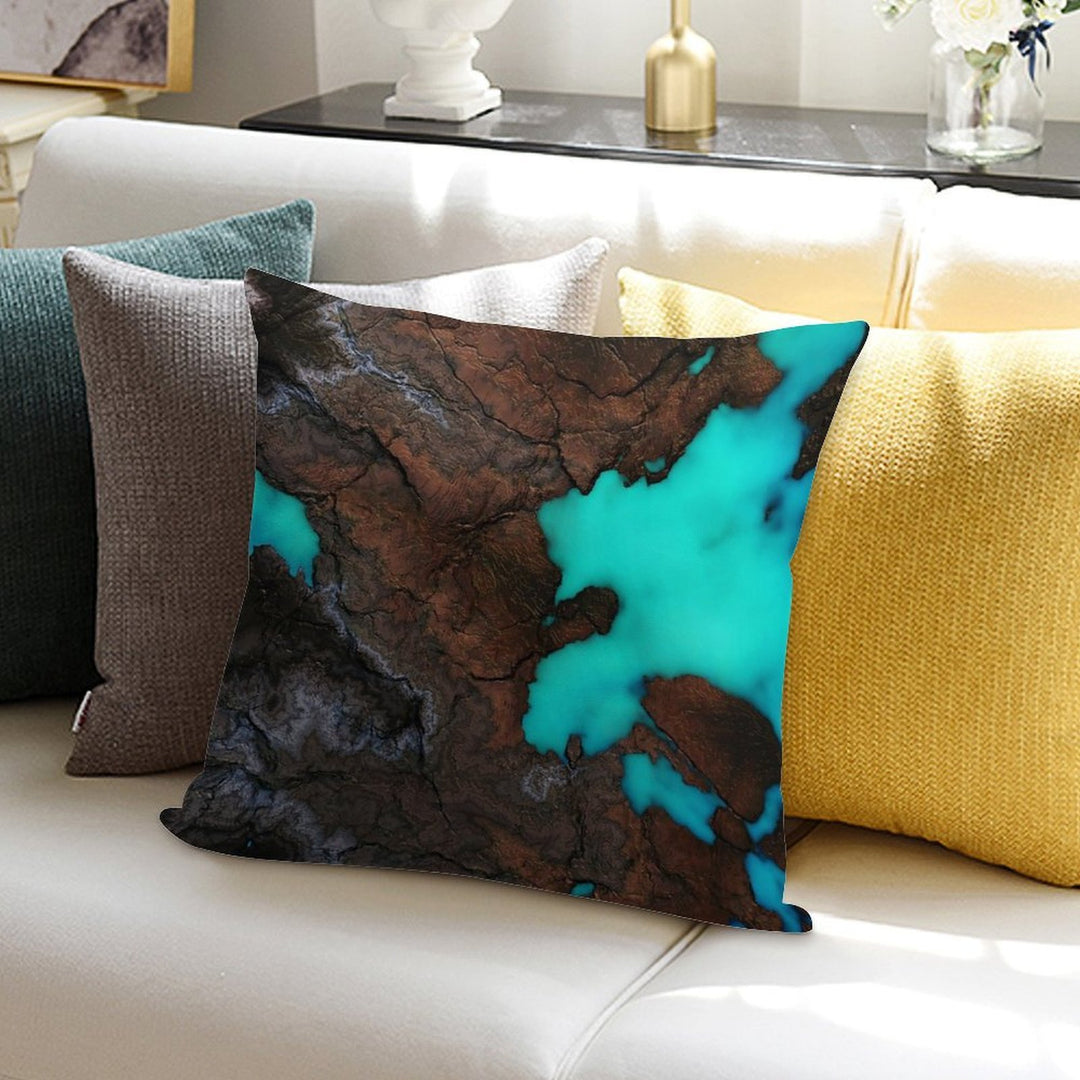 GeoScape7 Soft Warmth Comfort Throw Pillow