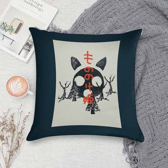 Mononoke Print Premium Soft Easy Maintenance Throw Pillow