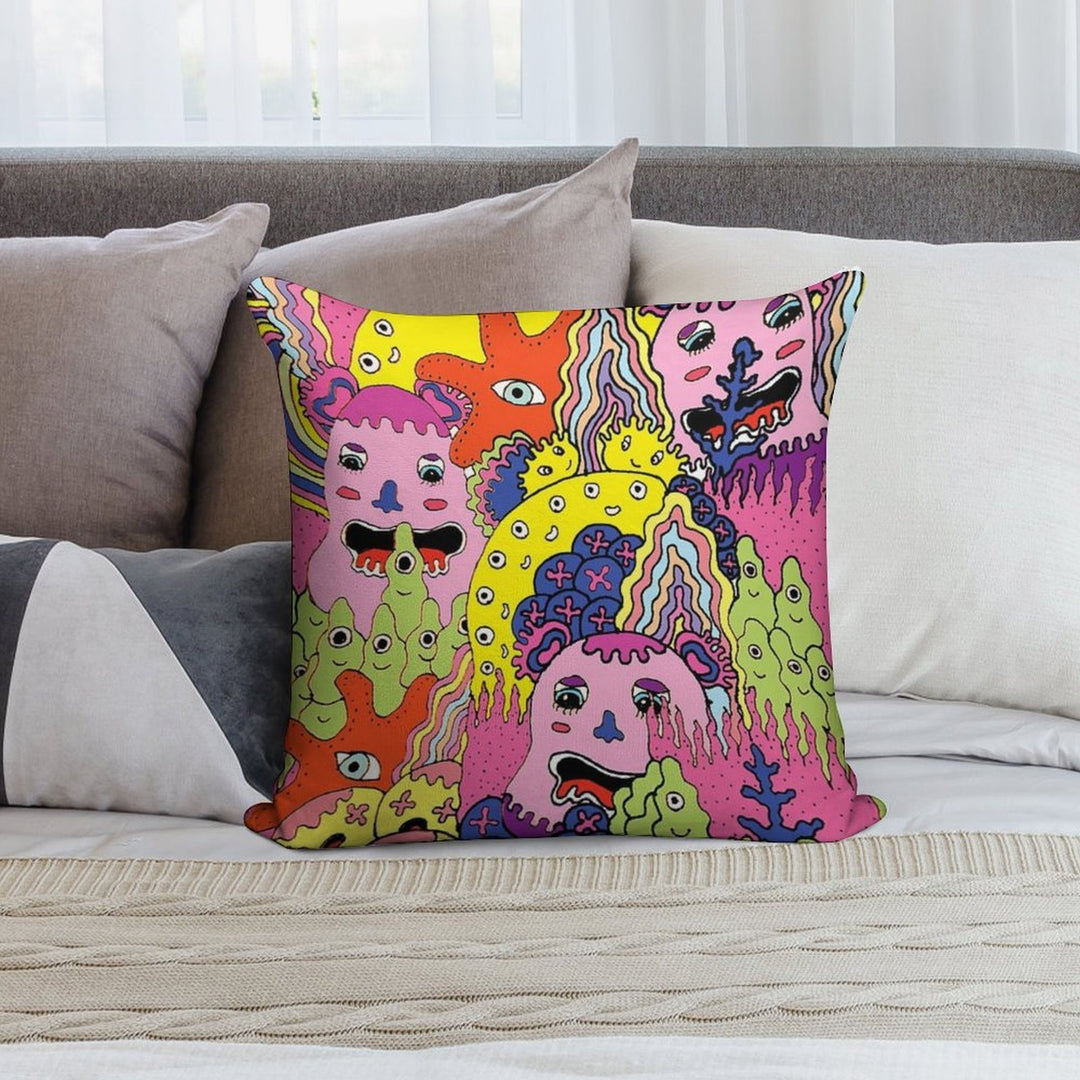 The Dress Code Is Black & White Soft Warmth Comfort Throw Pillow