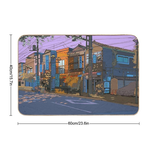 Yanasen Sunset  Stain-Proof Bath Mat