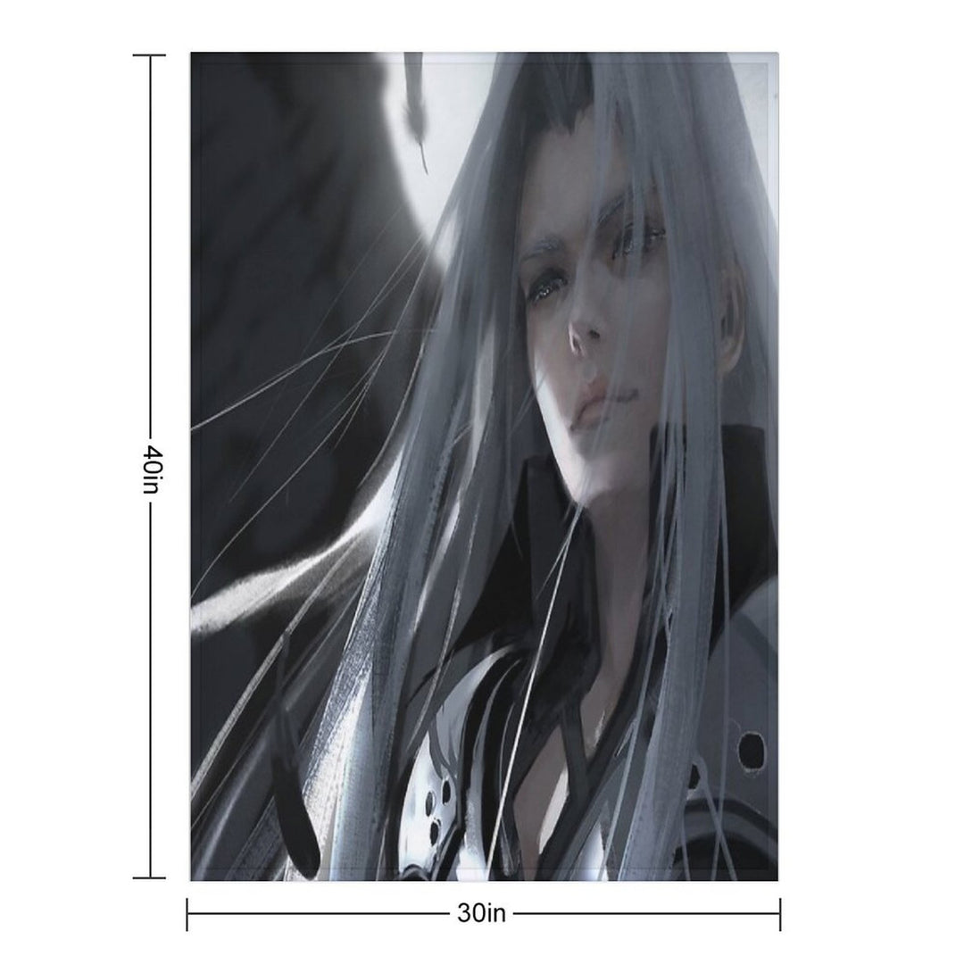 Sephiroth Final Fantasy VII Compact Throw Blanket