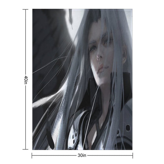 Sephiroth Final Fantasy VII Compact Throw Blanket