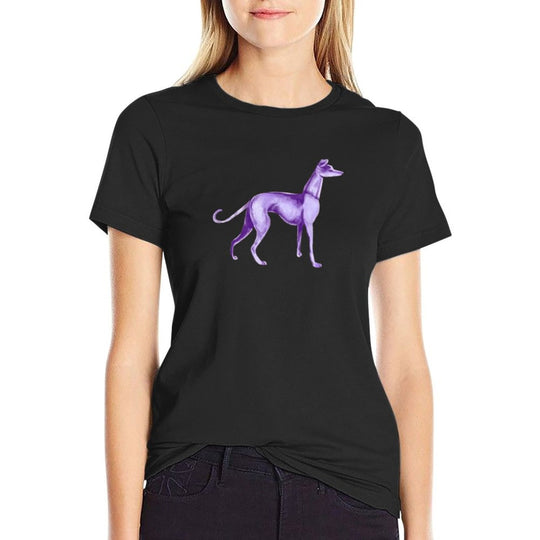 That One Purple Dog Shirt (Wordless)  Stretchy T-Shirt