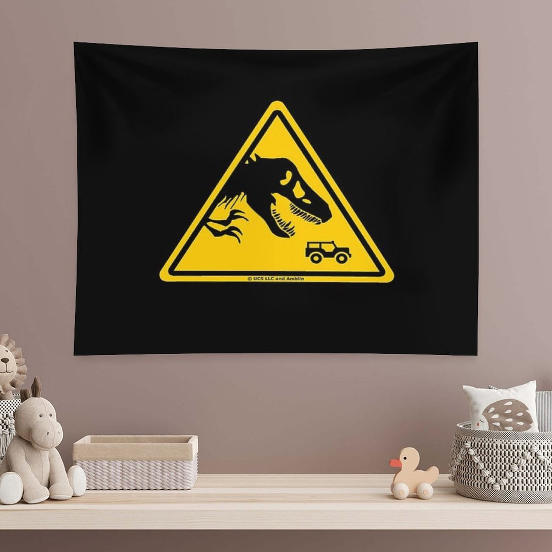 Jurassic Park Sign Tapestry