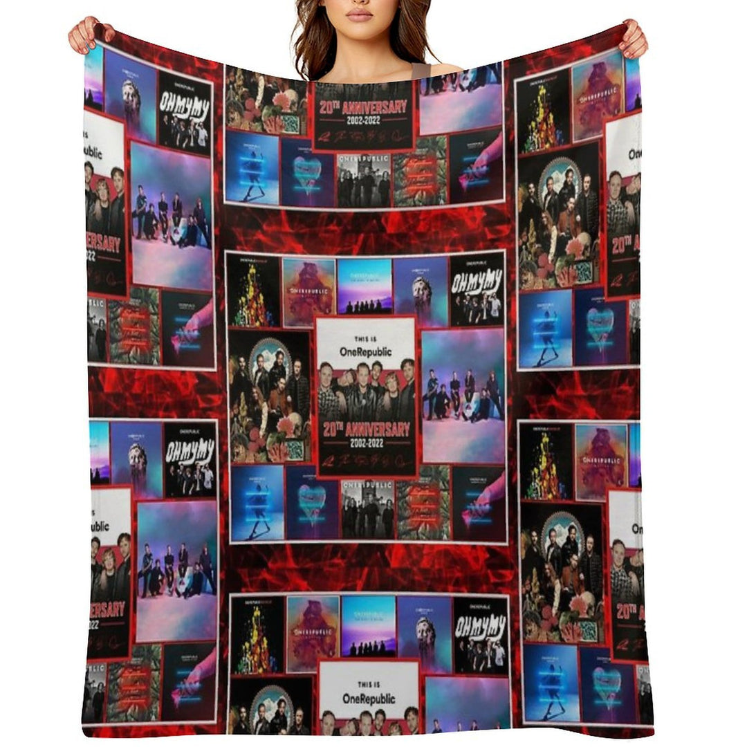Greatest Albums 20th Anniversary 2002-2022 Gift-ready Throw Blanket