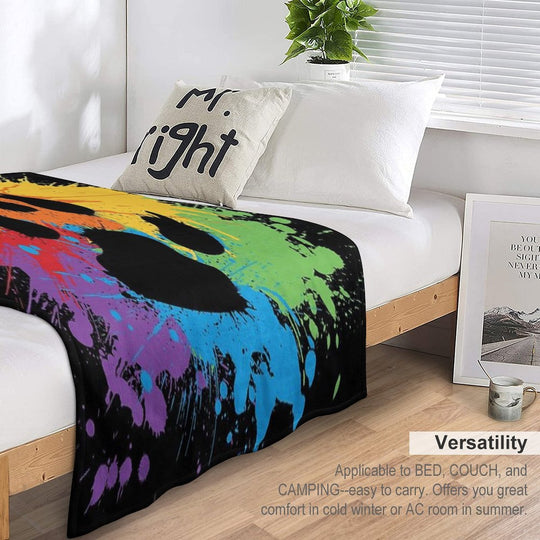 Paw Pride Dark 2019 Sustainable Throw Blanket