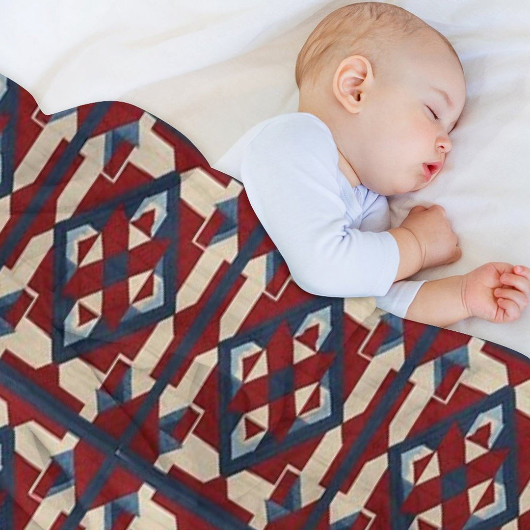 Frontier Echoes Shrink-resistant Throw Blanket