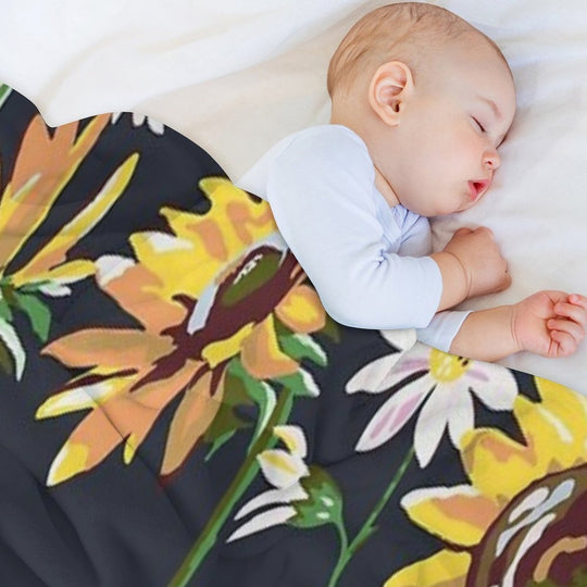 Vera Bradley Sunflower Travel-friendly Throw Blanket