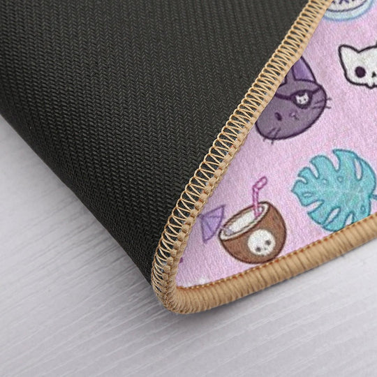 Pirate Cat  Nikury  Fade-Resistant Bath Mat