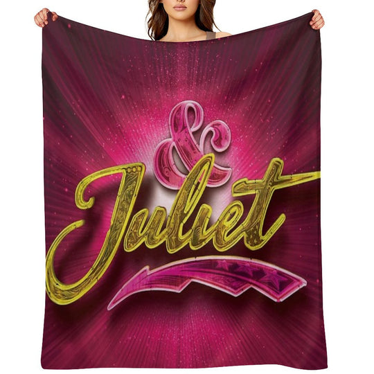 & Juliet Logo 2 Shrink-resistant Throw Blanket