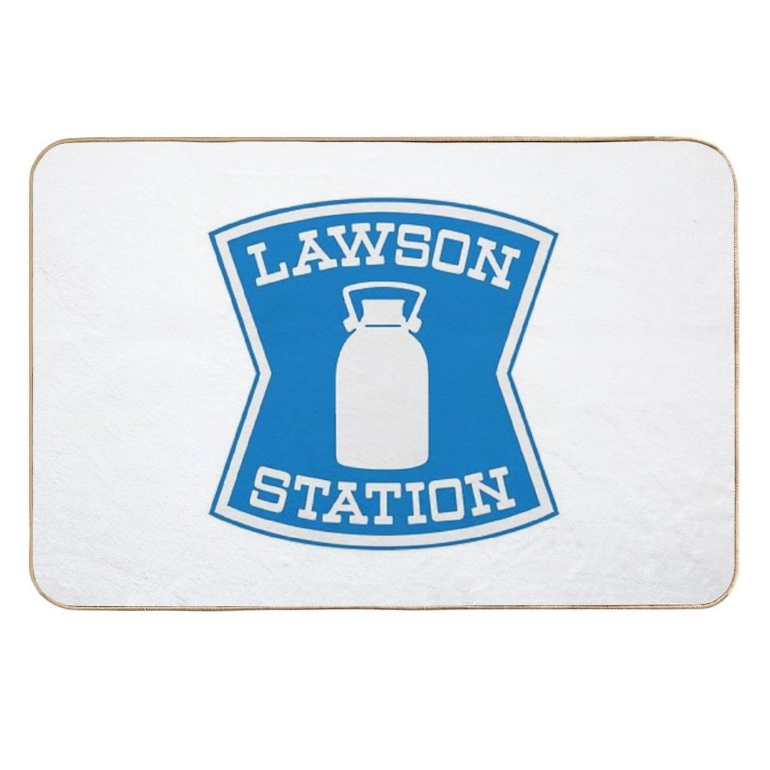 Lawson Station - Japanese Convenience Store  Odorless Bath Mat