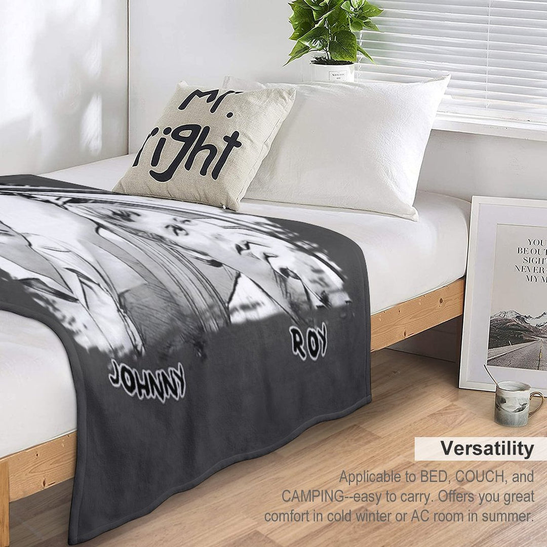 Emergency TV Show Roy And Johnny Comfort Throw Blanket