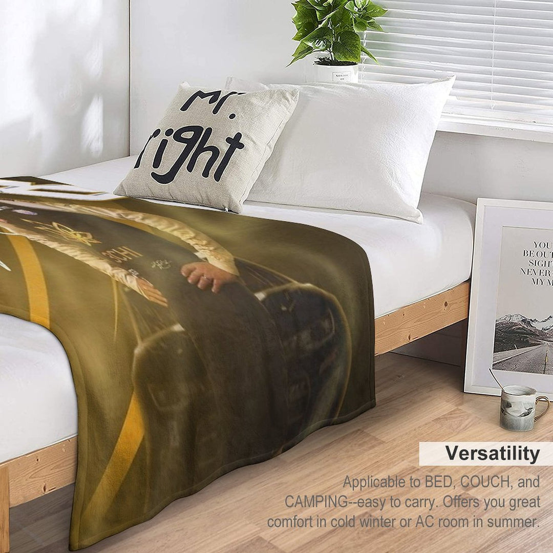 Kyle Busch Versatility Throw Blanket