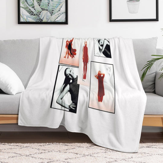 Eternal Sunshine Art Board Sustainable Throw Blanket