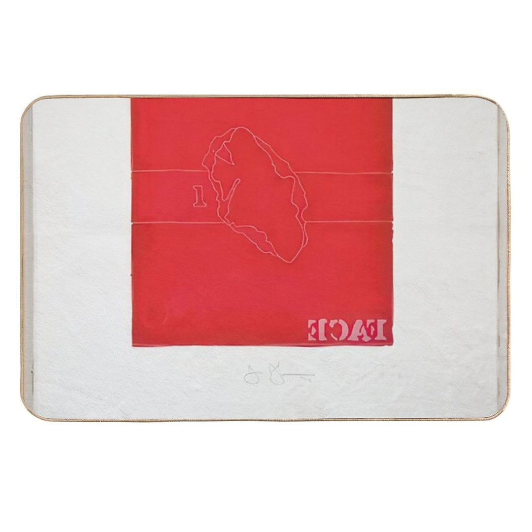 Jasper Johns  Versatile Bath Mat
