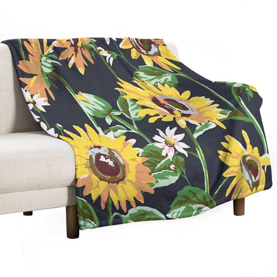 Vera Bradley Sunflower Travel-friendly Throw Blanket