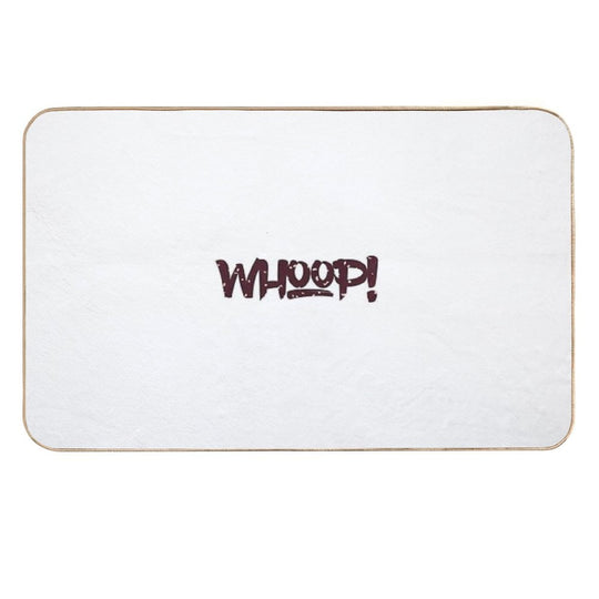 WHOOP! Maroon And Gold Confetti  Repositionable Bath Mat