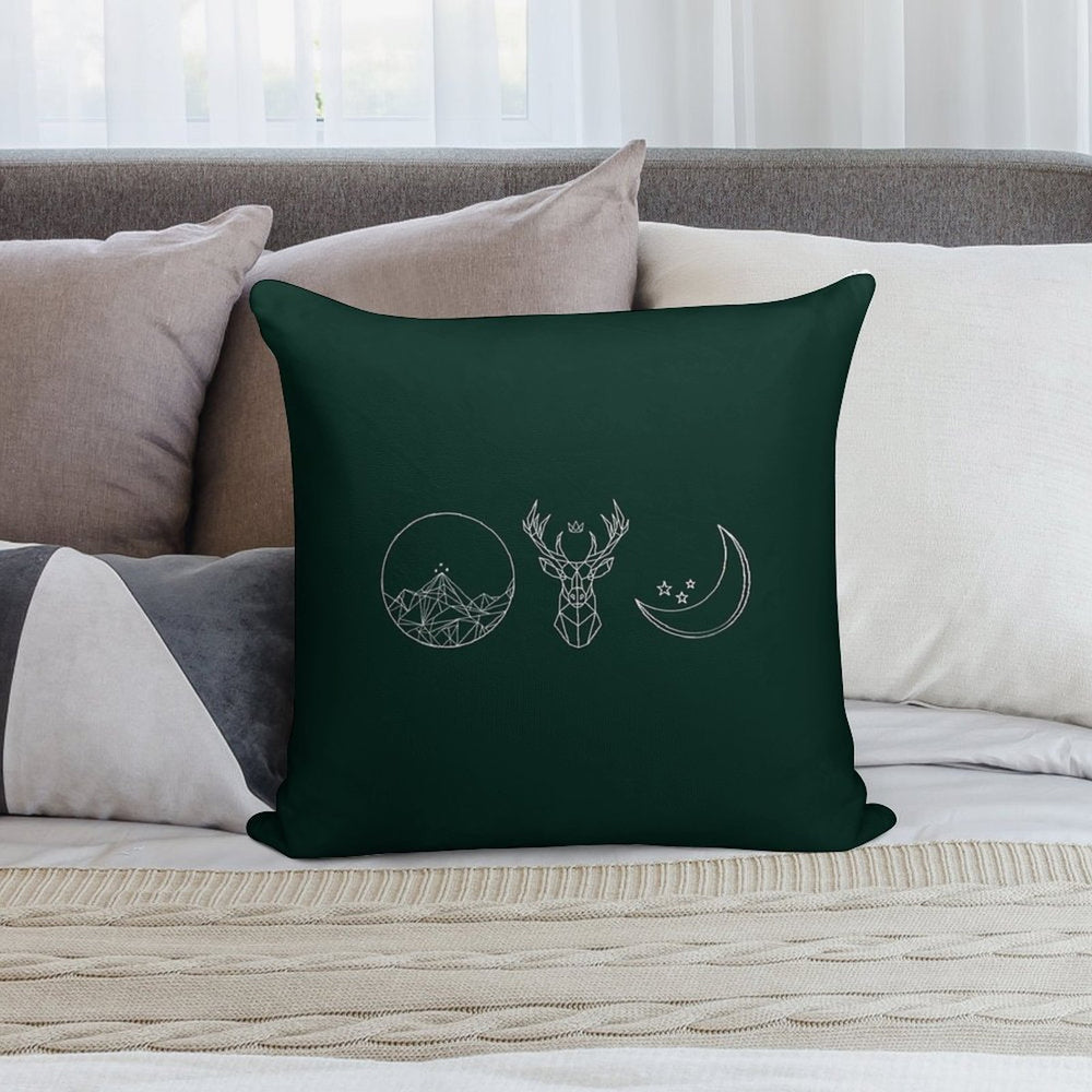 ACOTAR, Throne of Glass, Sarah J Maas Logos Soft Decorative Cover Throw Pillow