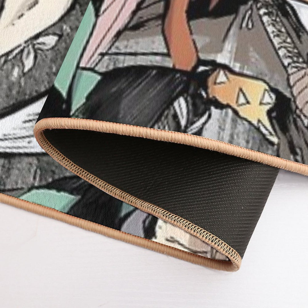 Kimetsu No Yaiba Demon Slayer by Matsushima Akira Durable Bath Mat