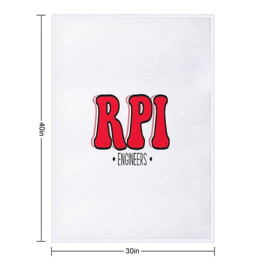RPI Eco-conscious Throw Blanket