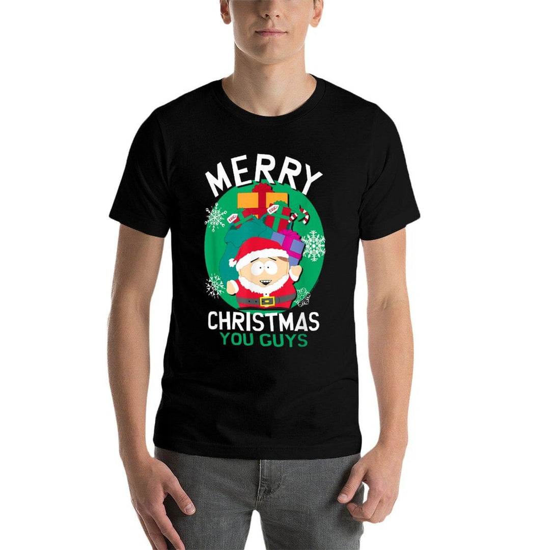 South Park Merry Christmas Cartman Funny Holiday Cartoon  Odor-resistant T-Shirt