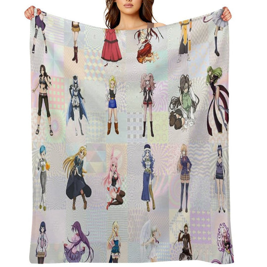 Japanese Anime Gift-ready Throw Blanket