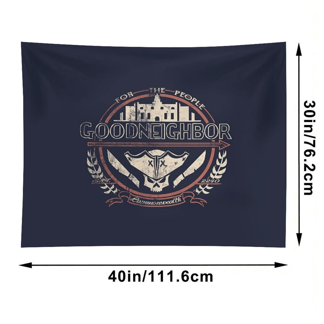 Goodneighbor Tapestry