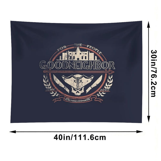 Goodneighbor Tapestry