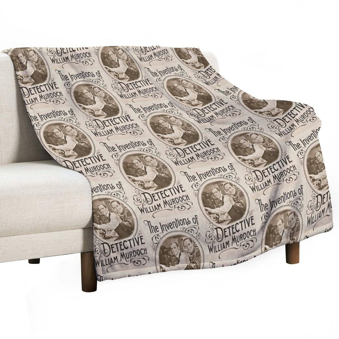 Murdoch Mysteries Multi-functional Throw Blanket