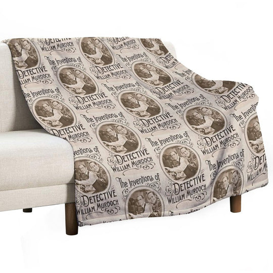 Murdoch Mysteries Multi-functional Throw Blanket