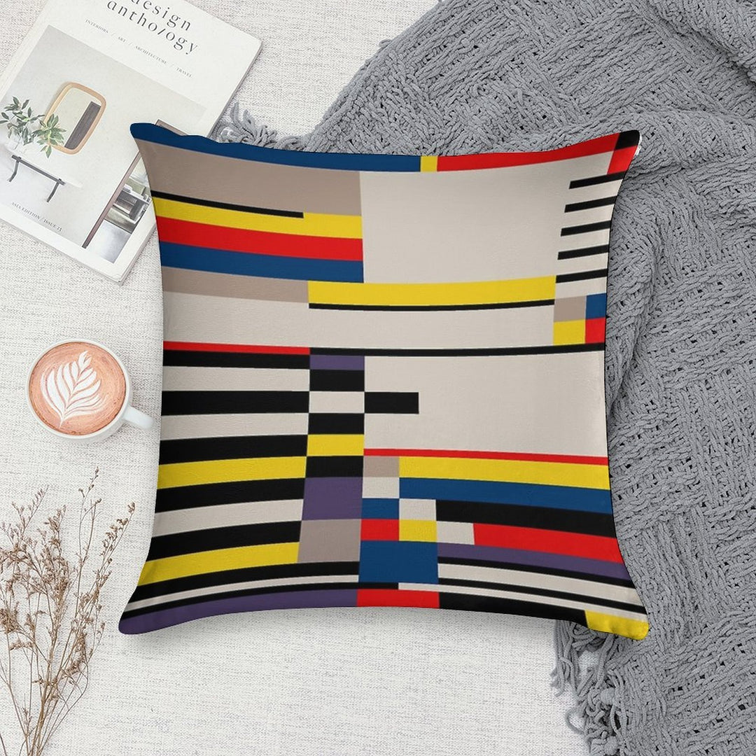 ASYMMETRY Soft Reinforced Edging Throw Pillow