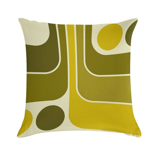 Retro Geometric Design 632 Soft Warmth Comfort Throw Pillow